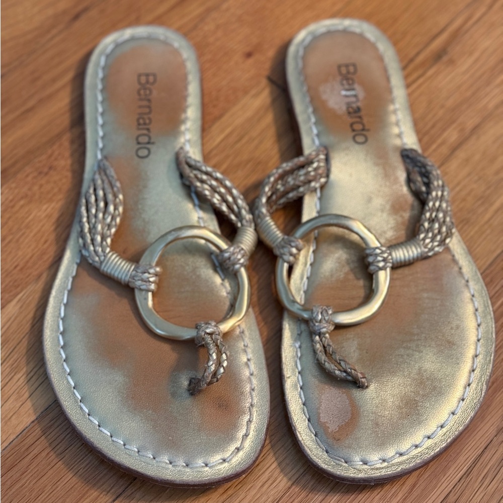 Bernardo Gold Women's Sandals